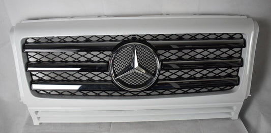 Original Mercedes G Klasse Kühlergrill a4638880000 w463 a4638880000 weiss Grill