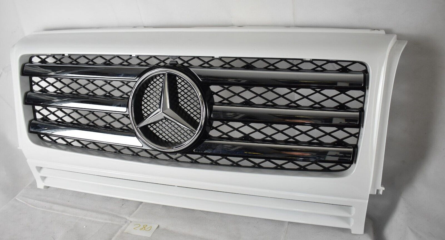 Original Mercedes G Klasse Kühlergrill a4638880000 w463 a4638880000 weiss Grill