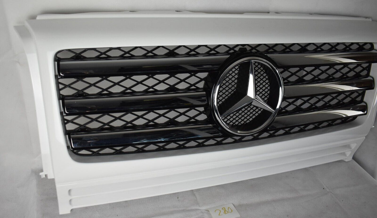 Original Mercedes G Klasse Kühlergrill a4638880000 w463 a4638880000 weiss Grill