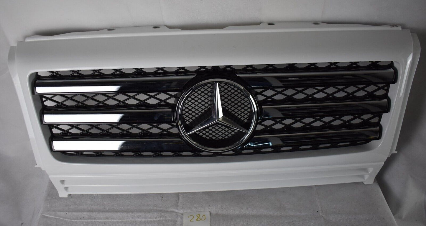 Original Mercedes G Klasse Kühlergrill a4638880000 w463 a4638880000 weiss Grill