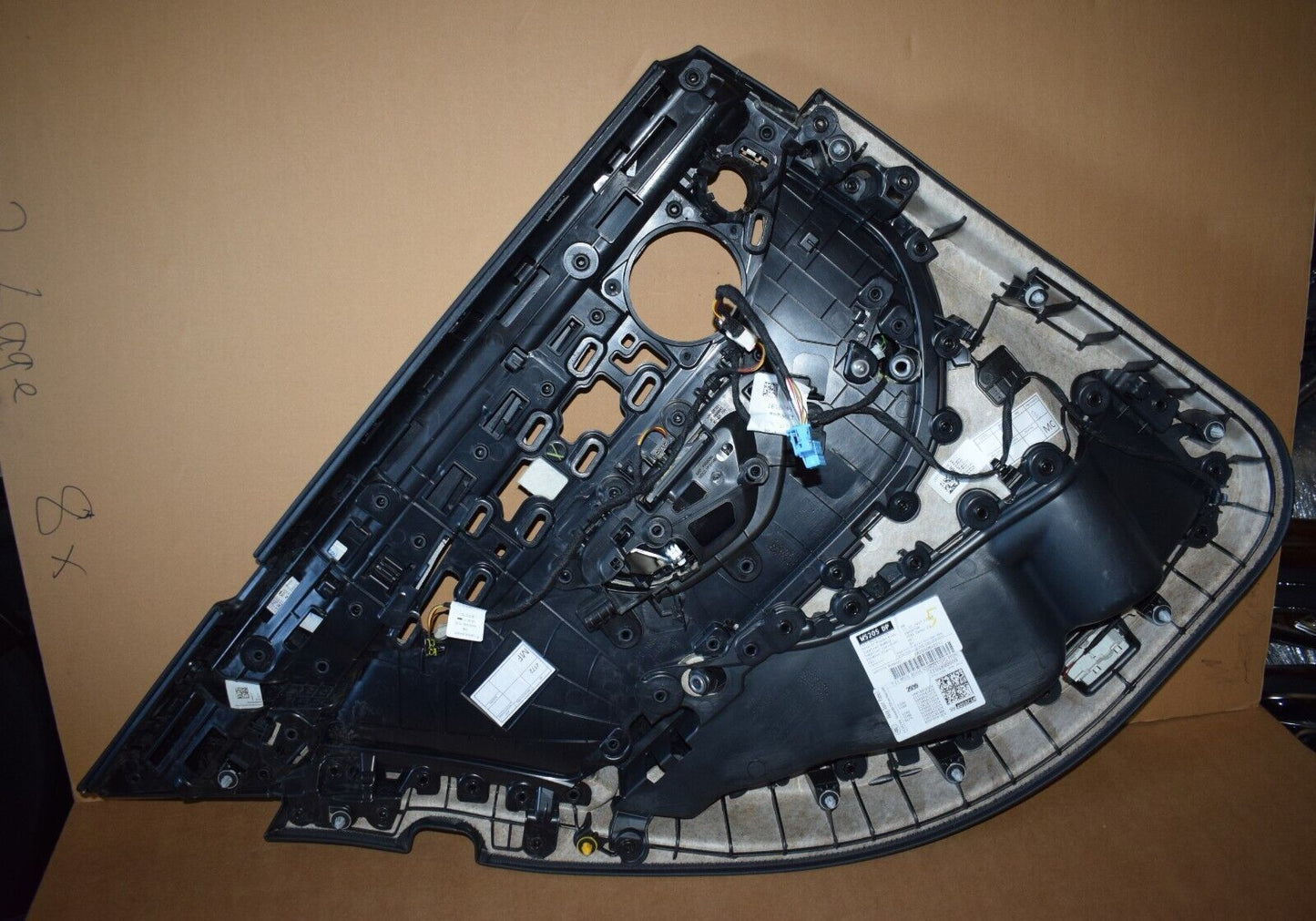 Original Mercedes C Klasse w205 Türverkleidung Türpappe hinten rechts