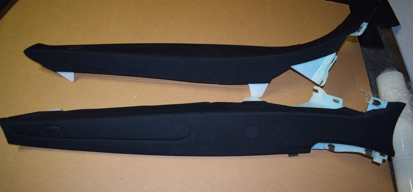Original Mercedes w221 S Klasse Stoff Abdeckung C Säule schwarz rechts links