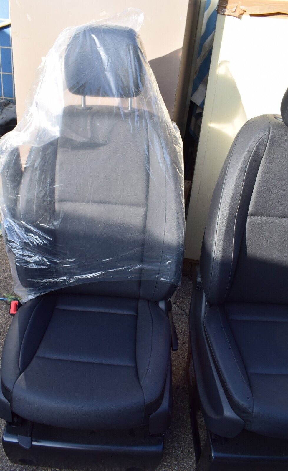 Original Mercedes Fahrer Beifahrer Sitz Kunstleder Einzelsitz