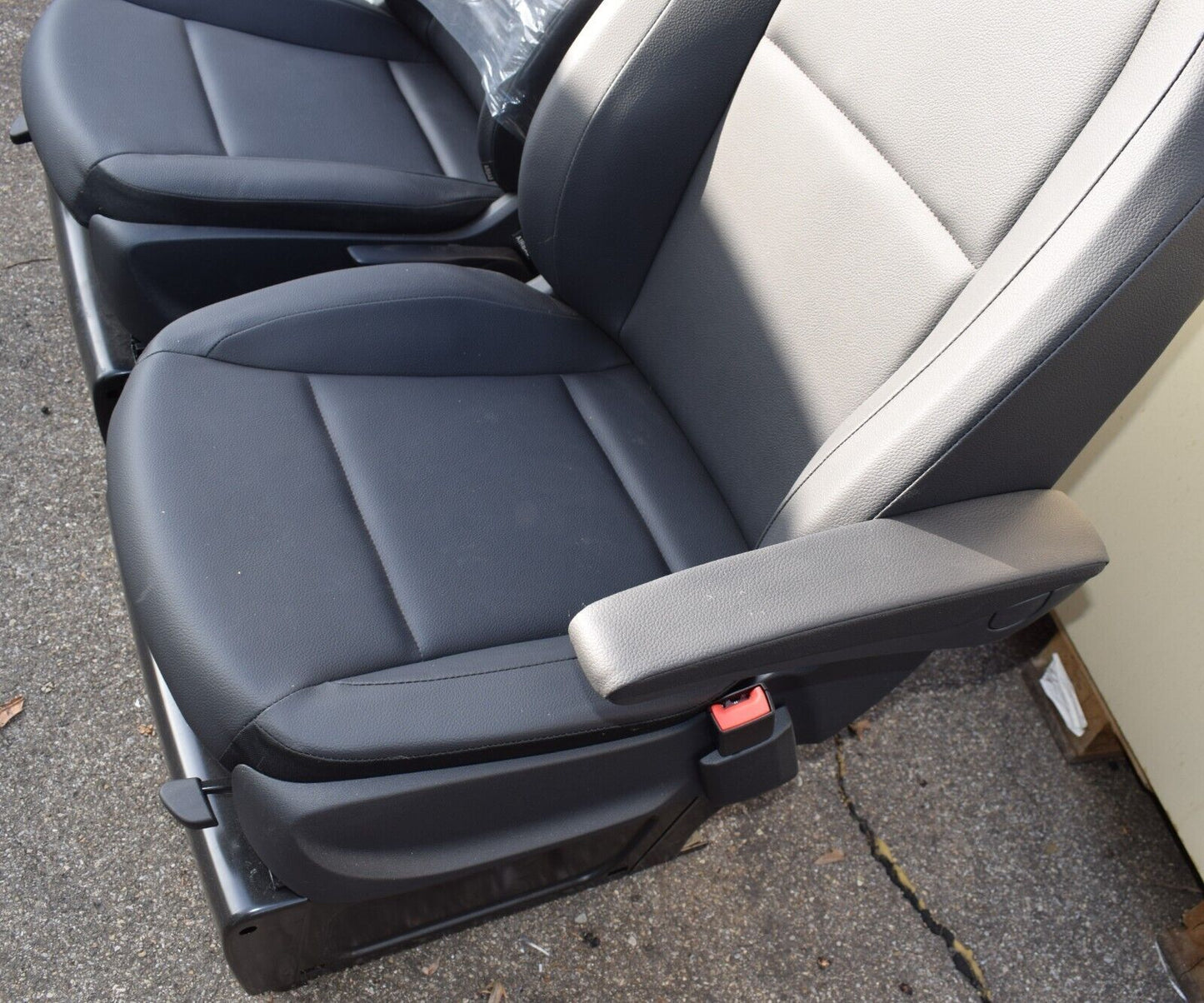 Original Mercedes Fahrer Beifahrer Sitz Kunstleder Einzelsitz