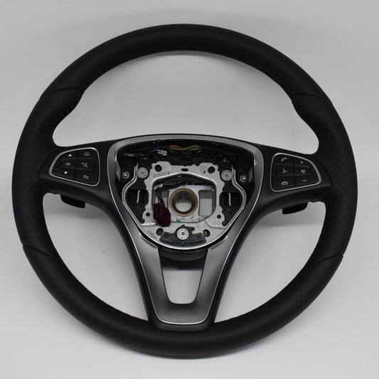 Original Mercedes w205 C Klasse 253 GLC Lederlenkrad Lenkrad A0024606903 schwarz