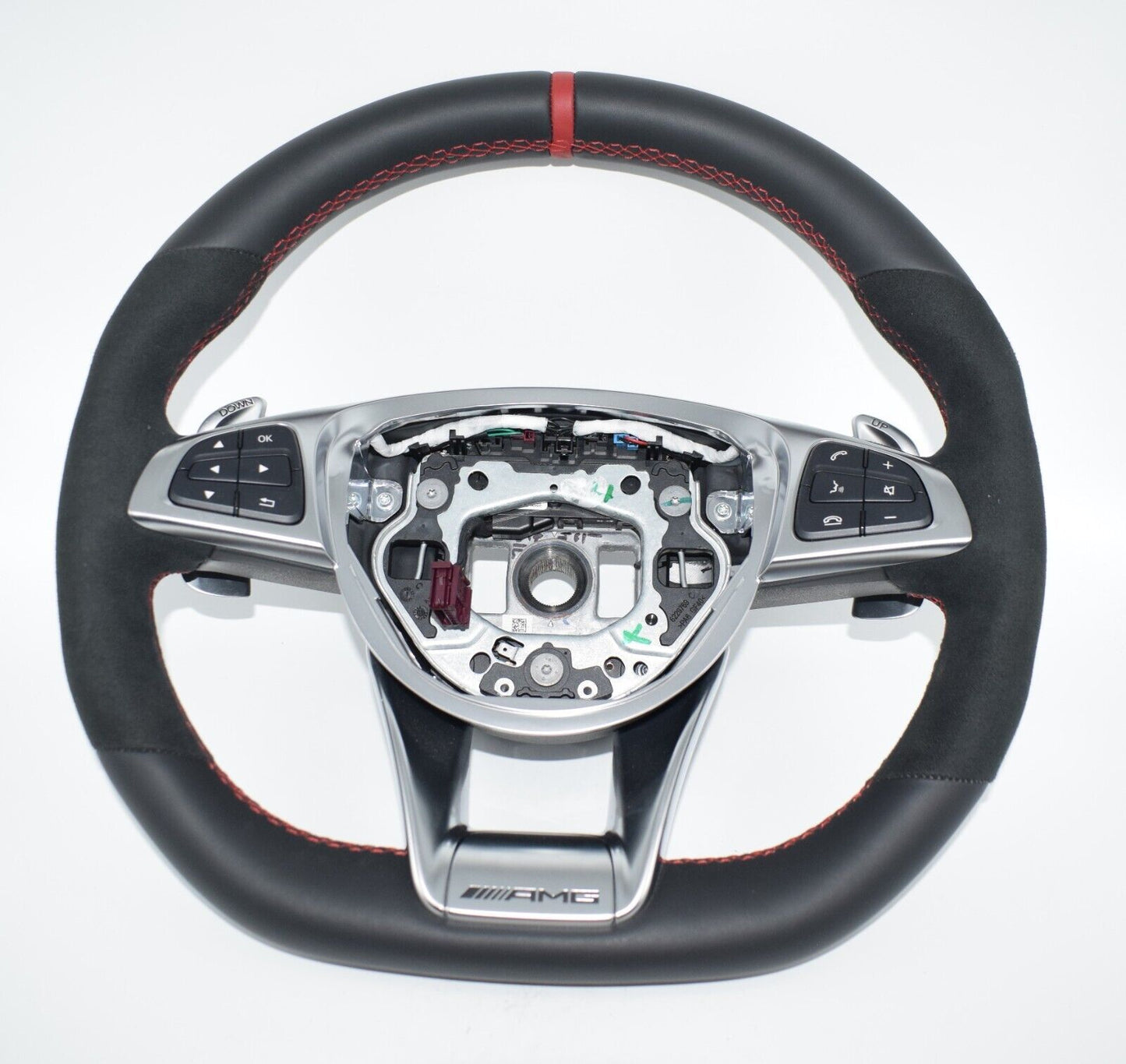 Original Mercedes AMG Leder Lenkrad Alcantara a1664601618 GLE GLS G w166