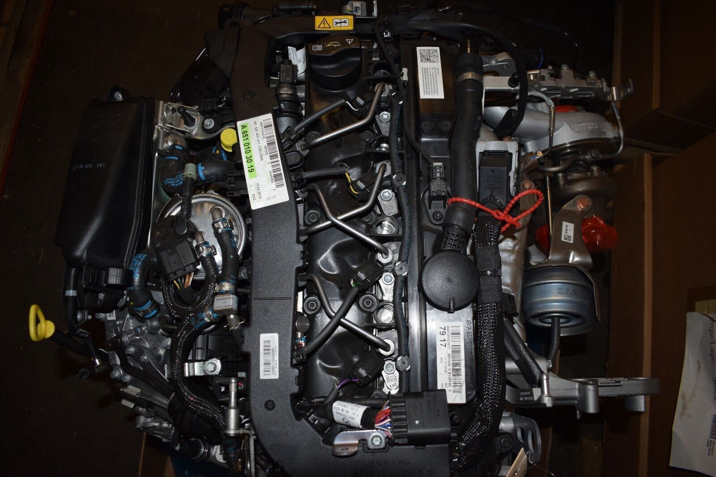 Mercedes Motor GLC 253 4-Matic Komplettmotor a6510103019 503km!! OM651 651.921