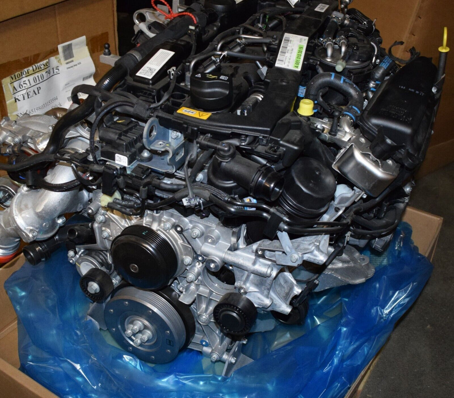 Mercedes Motor GLC 253 4-Matic Komplettmotor a6510103019 503km!! OM651 651.921