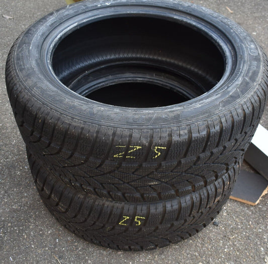 2x Winterreifen Dunlop SP Winter 255 50 19 107H 2011 8mm