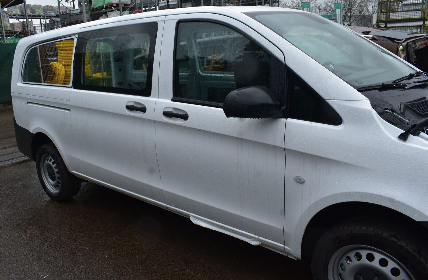 Mercedes Vito Karosse Arktikweiss w447 extra lang