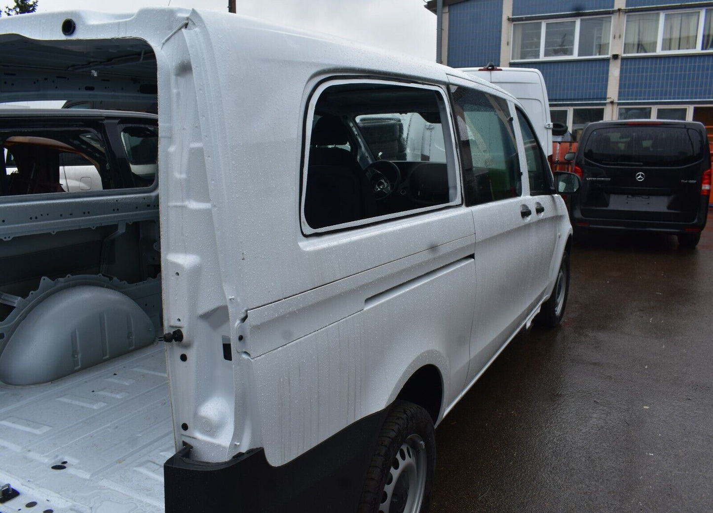 Mercedes Vito Karosse Arktikweiss w447 extra lang