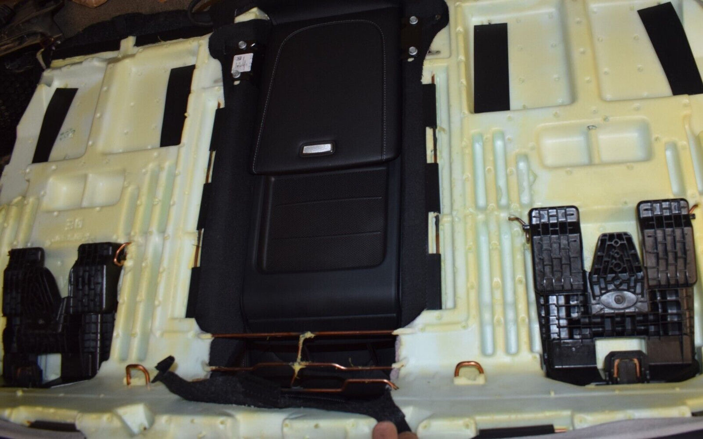 Mercedes w223 S klasse Sitze hinten Rücksitzbank schwarz Innenausstattung 223