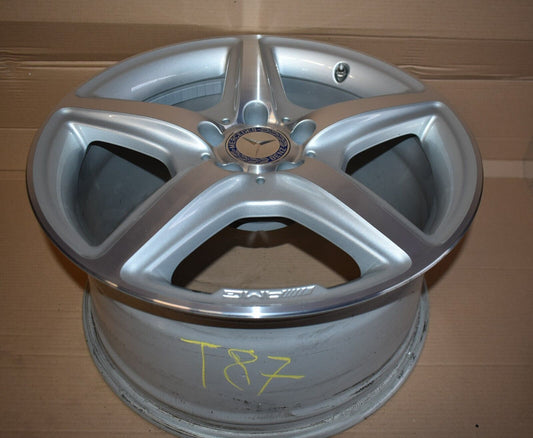 1x Original Mercedes w218 CLS Alufelge Felge a2184011502 9,5Jx18H2 ET48