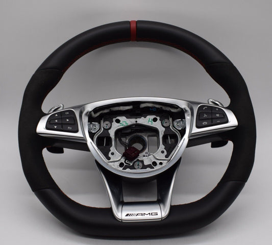 Original Mercedes AMG Leder Lenkrad Alcantara a1664601618 w218 w231 w176