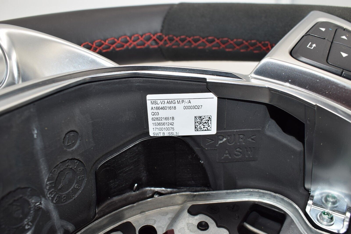 Original Mercedes AMG Leder Lenkrad Alcantara a1664601618 w218 w231 w176