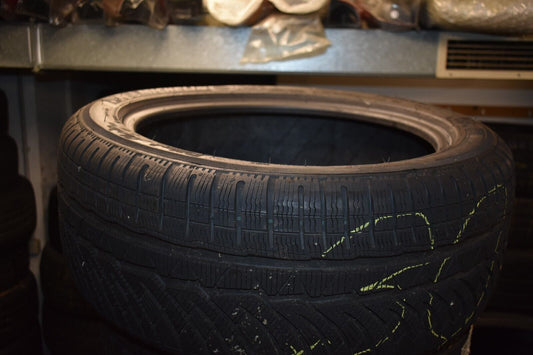 1x Michelin Pilot Alpin Winterreifen 245 45 18 100V 2016 7mm
