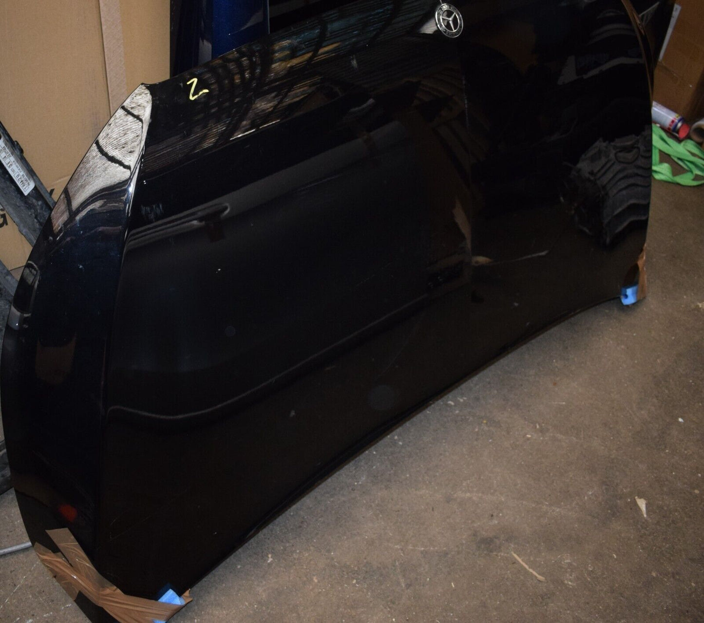 Original Mercedes Motorhaube w447 Vito Schwarz