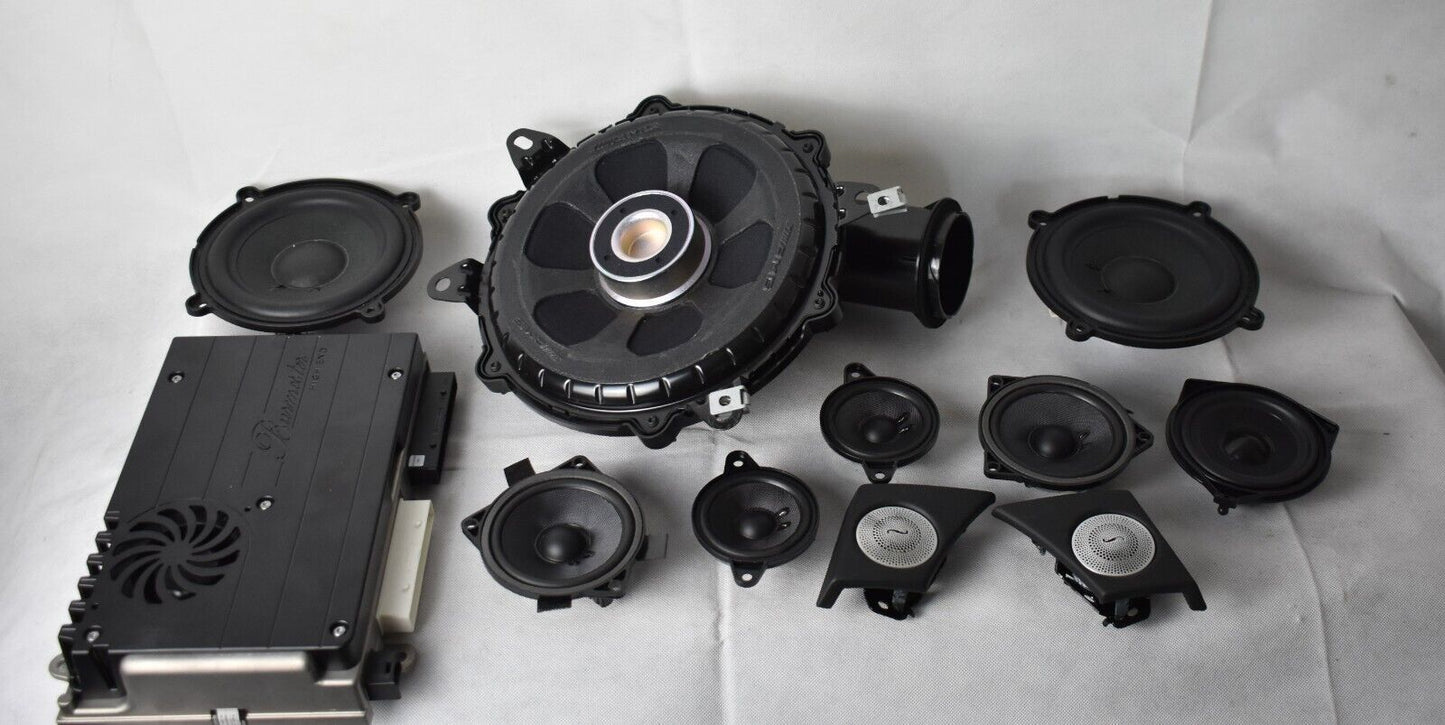 Original Mercedes AMG C190 GT Lautsprecher Set Burmester a1908201100 a1909009201