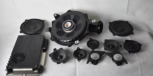 Original Mercedes AMG C190 GT Lautsprecher Set Burmester a1908201100 a1909009201