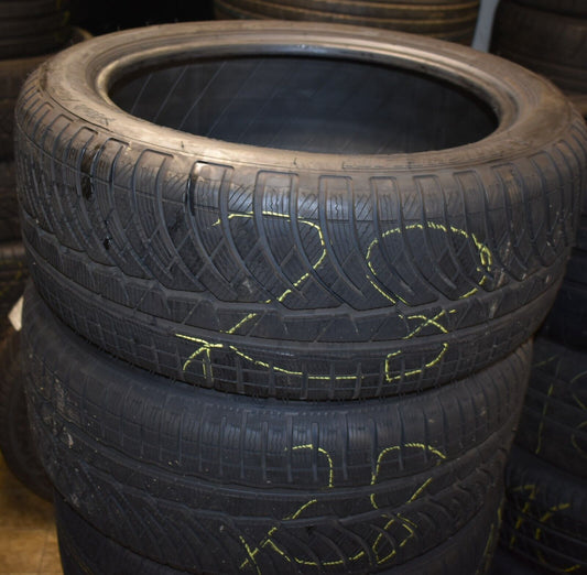 2x Michelin Pilot Alpin Winterreifen 245 45 18 100V 2016 7mm