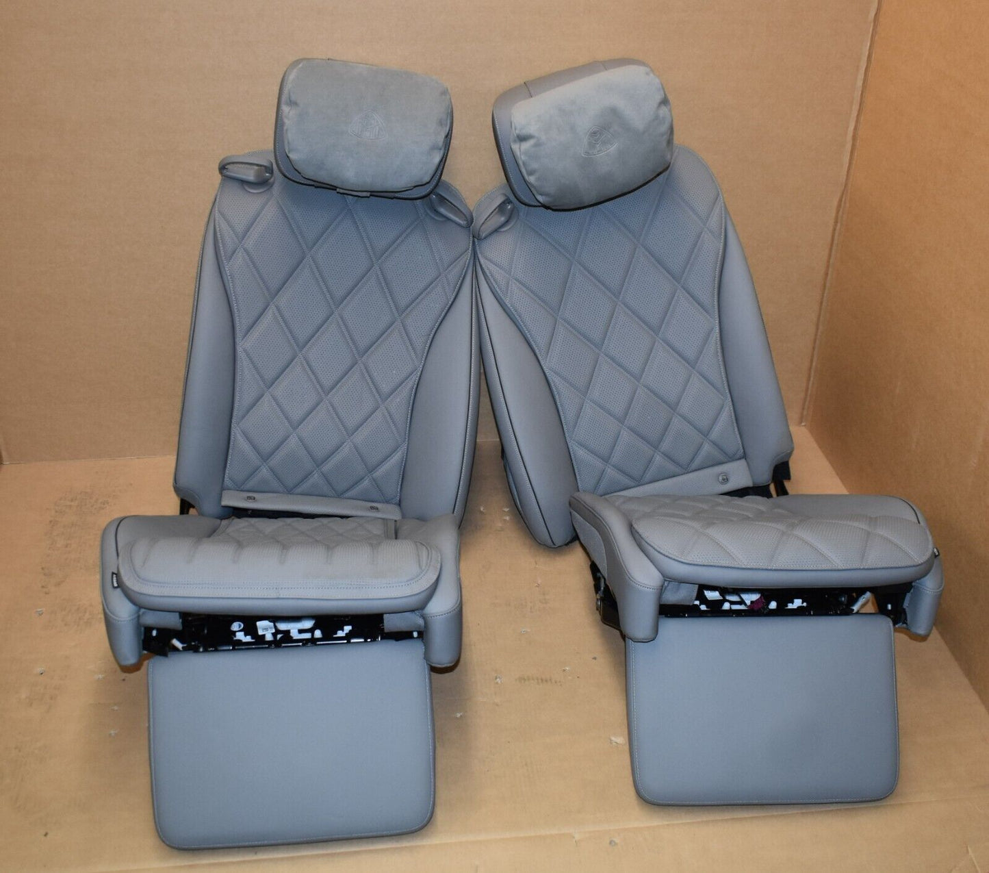 Mercedes w223 S klasse Sitze vorne Seat Interior Maybach V12 Grau