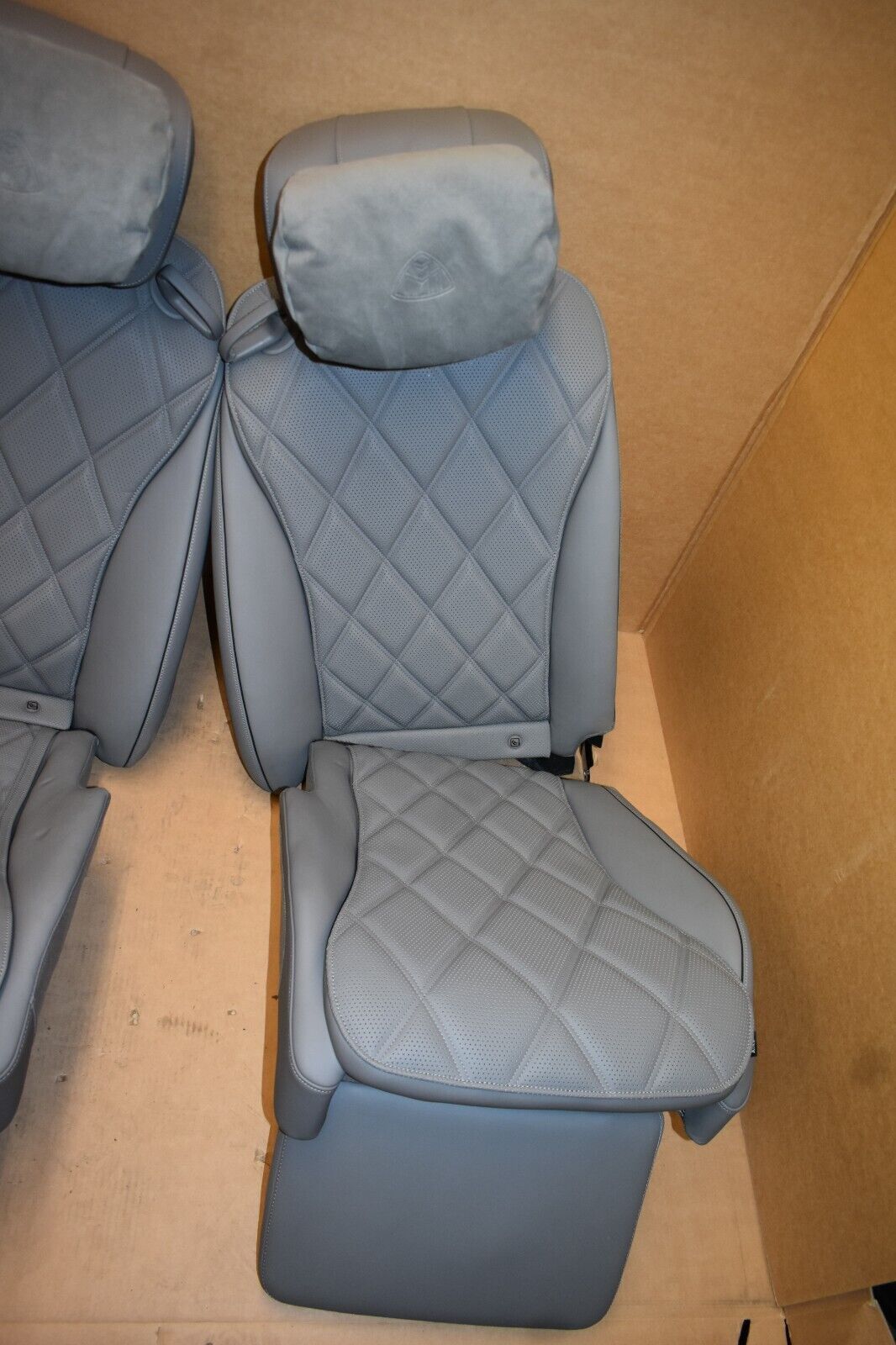 Mercedes w223 S klasse Sitze vorne Seat Interior Maybach V12 Grau