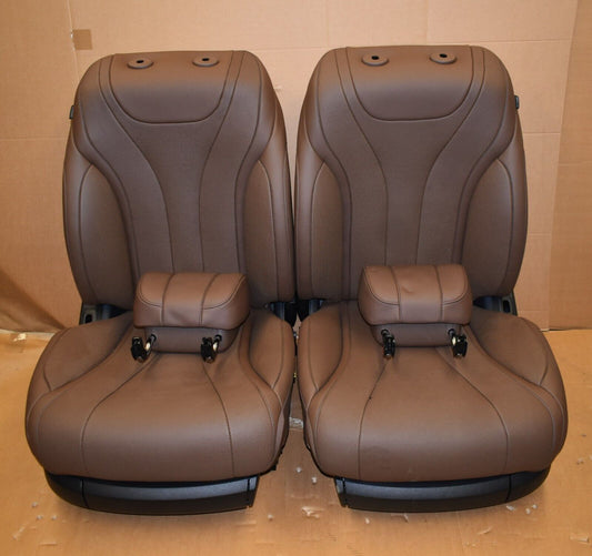 Mercedes w222 S klasse Sitze vorne Braun 222 Fahrersitz Beifahrersitz