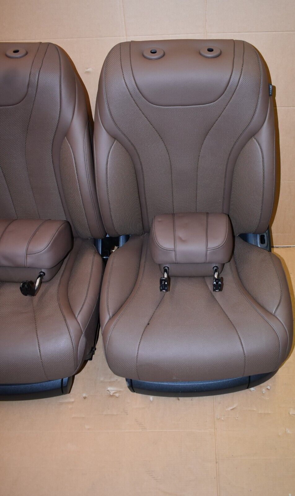 Mercedes w222 S klasse Sitze vorne Braun 222 Fahrersitz Beifahrersitz