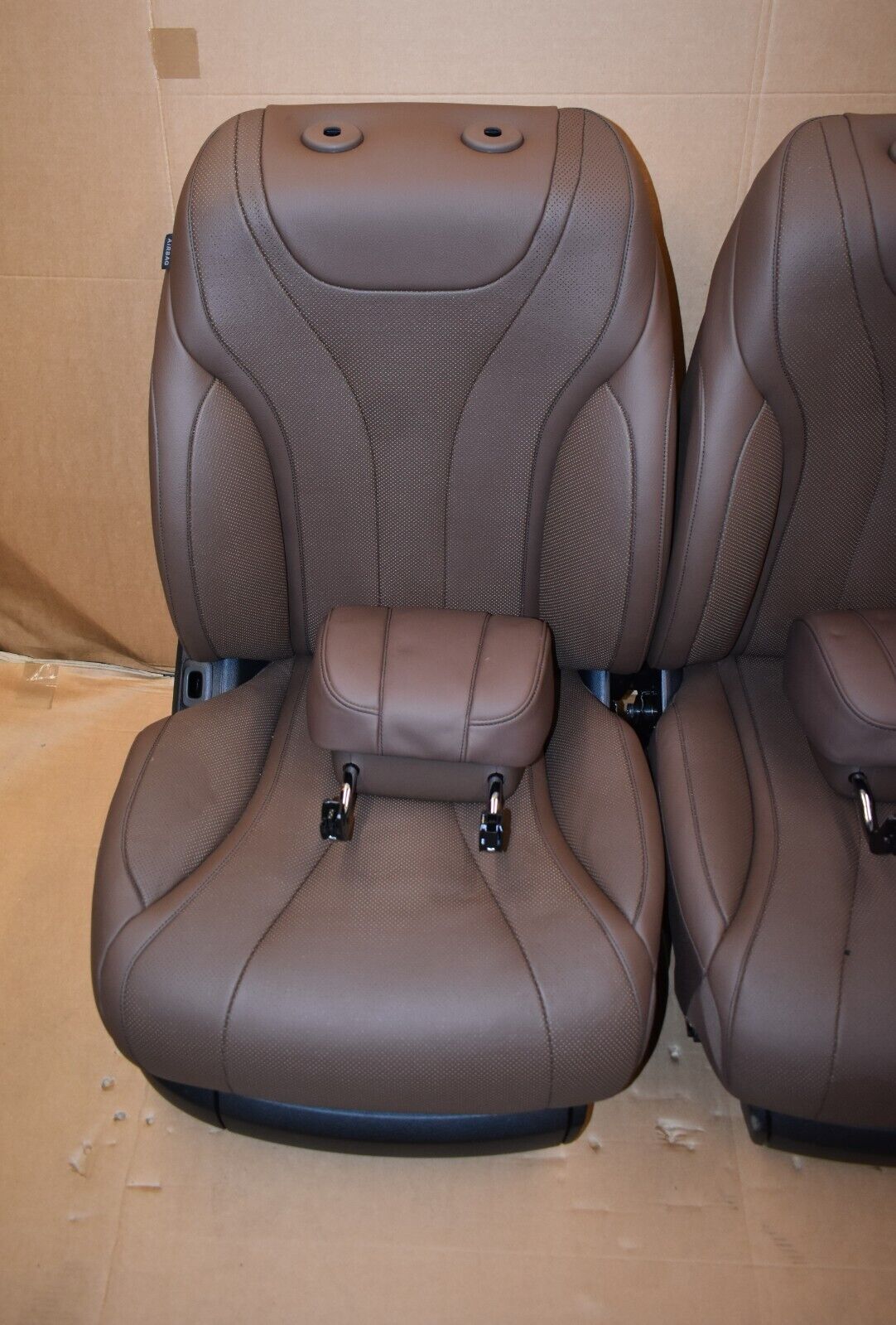 Mercedes w222 S klasse Sitze vorne Braun 222 Fahrersitz Beifahrersitz