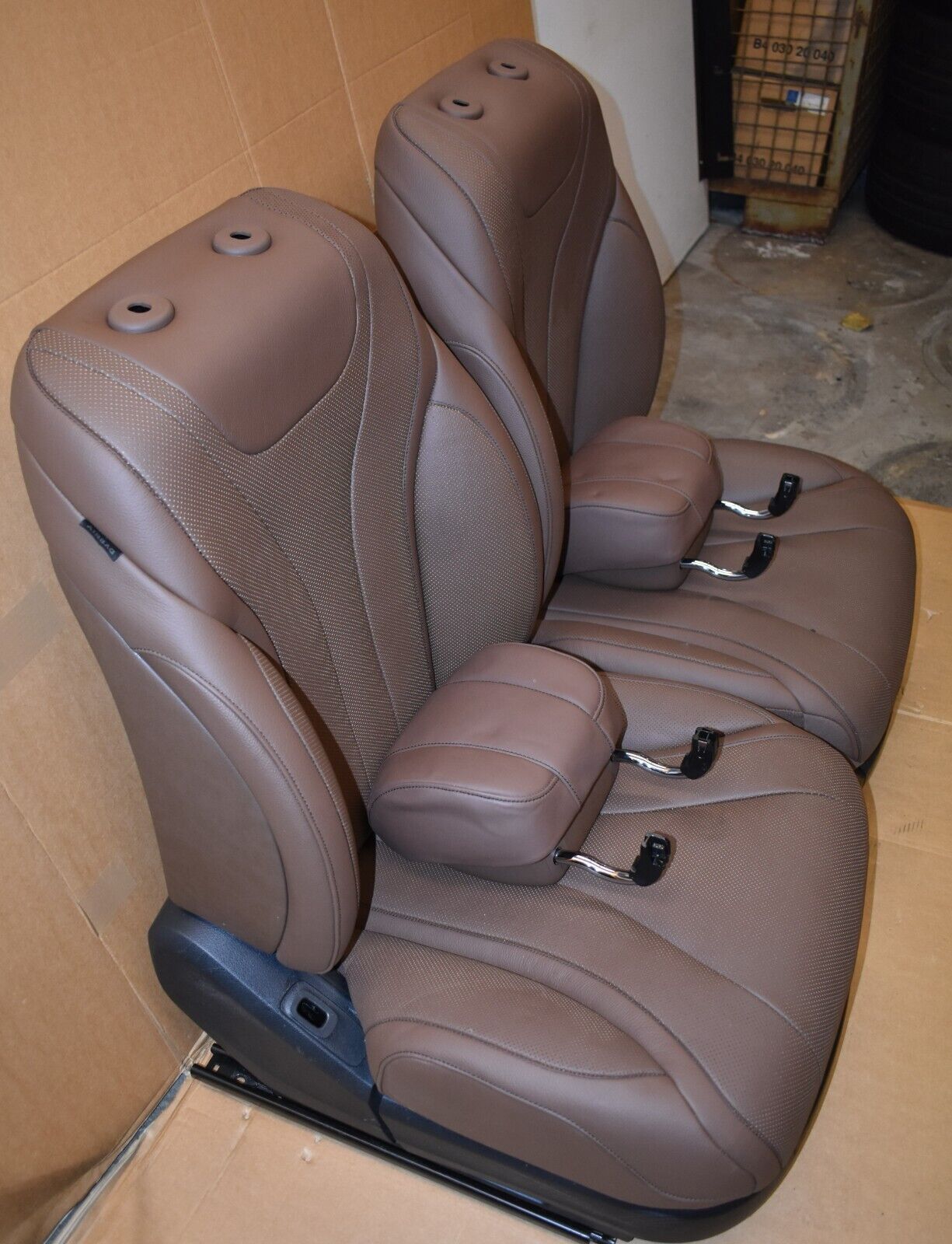 Mercedes w222 S klasse Sitze vorne Braun 222 Fahrersitz Beifahrersitz