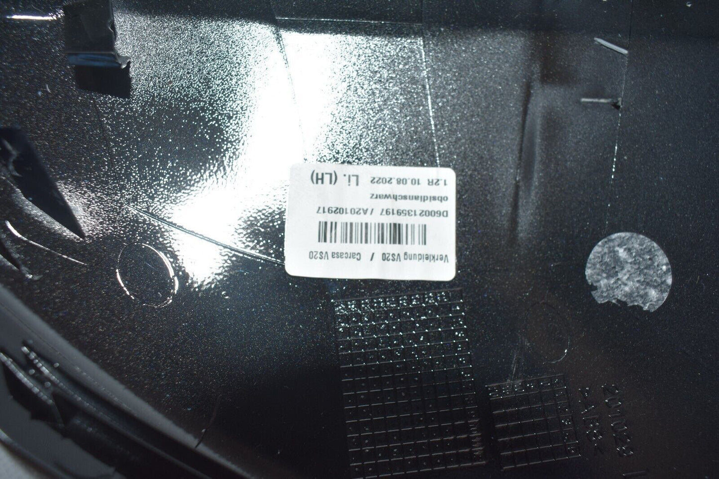 Original Mercedes Spiegelkappe links 447 V Klasse Obsidianschwarz a4478112600