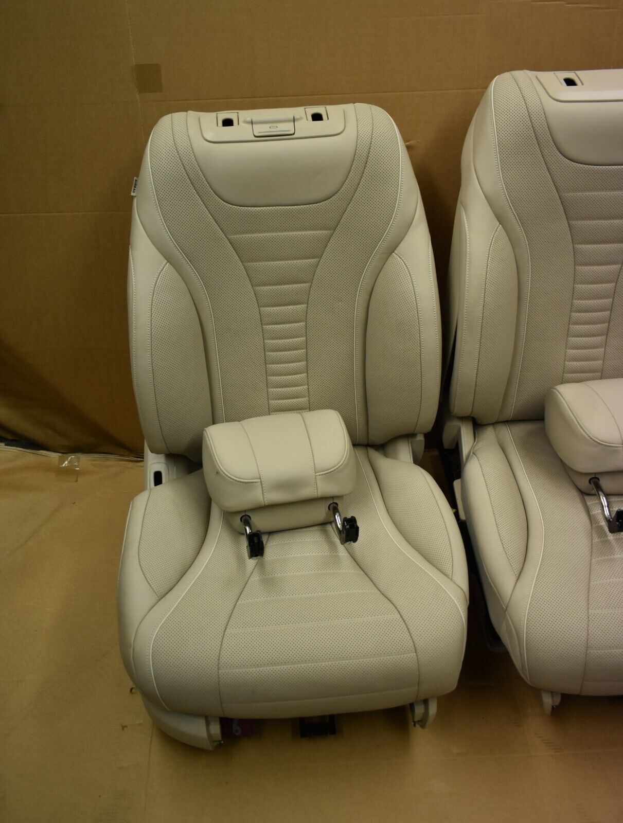 Mercedes w222 S klasse Sitze vorne Beige 222 Fahrersitz Beifahrersitz