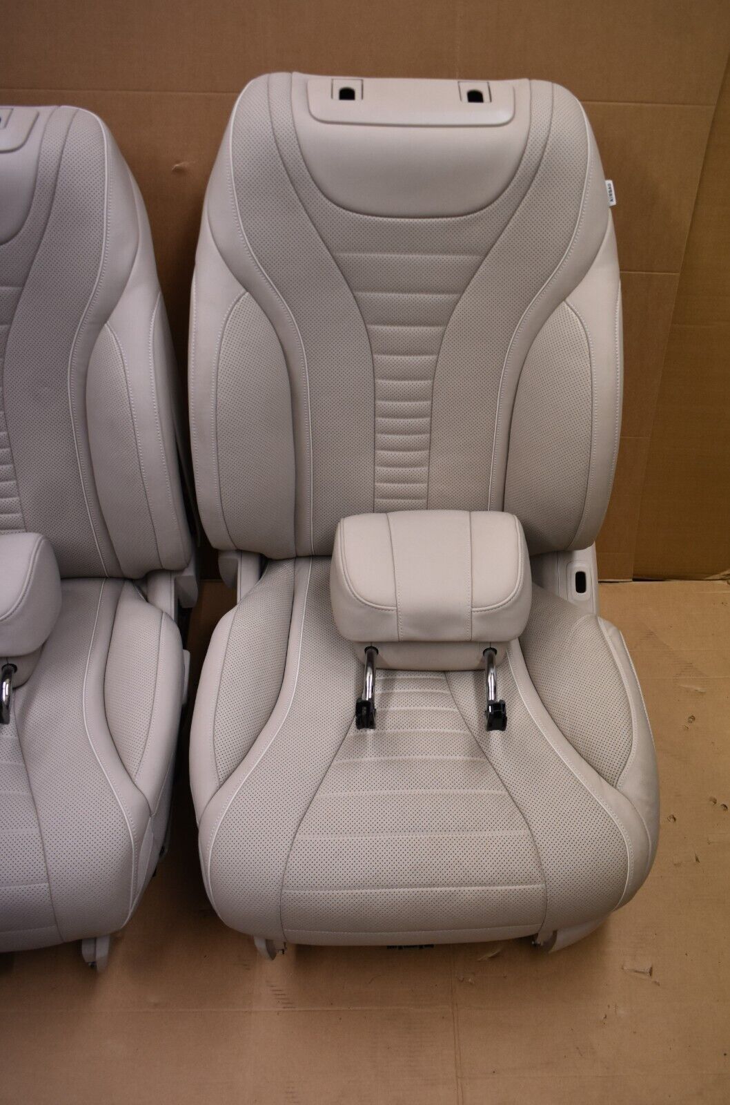 Mercedes w222 S klasse Sitze vorne Beige 222 Fahrersitz Beifahrersitz