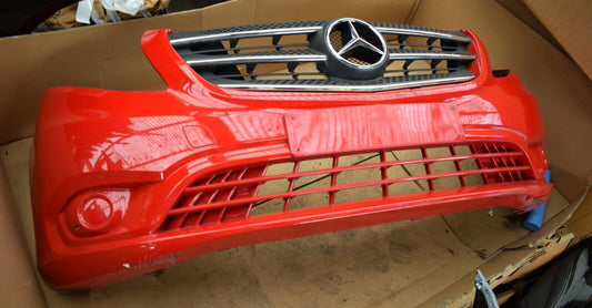 Original Mercedes w447 Vito Stoßstange Stoßfänger Bumper a4478850925 Jupiterrot