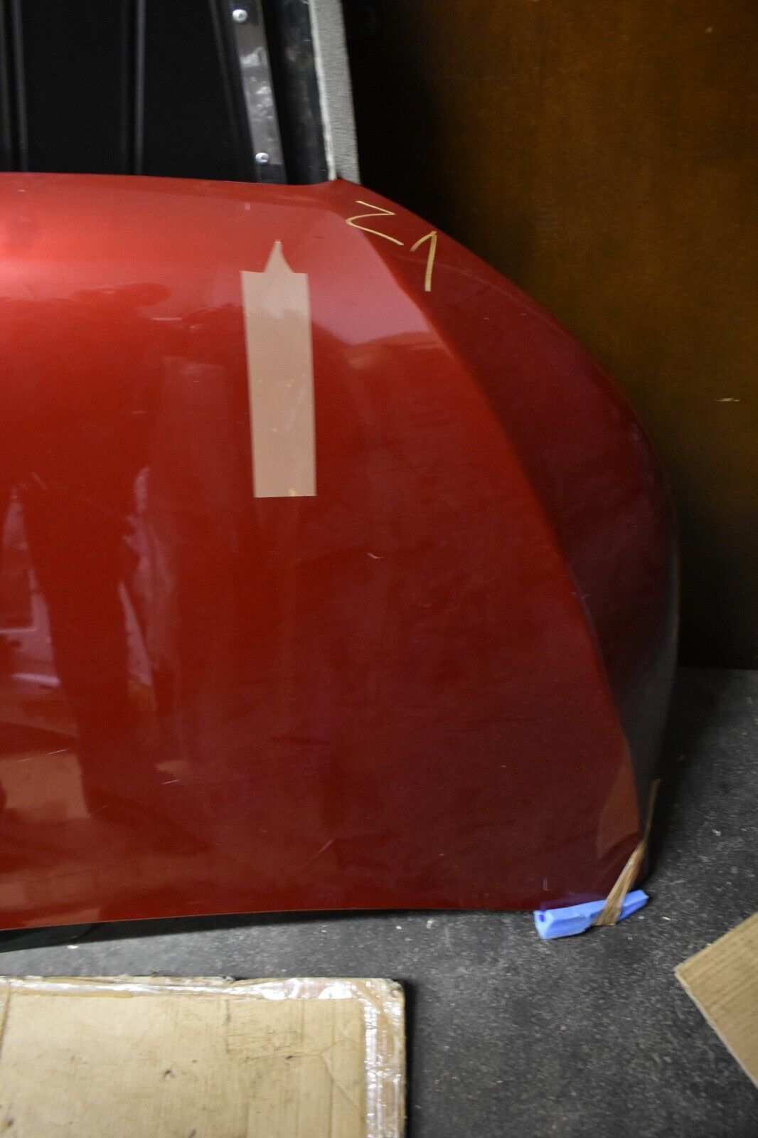 Original Mercedes Motorhaube w447 Vito A4478808404 rot Haube V Klasse