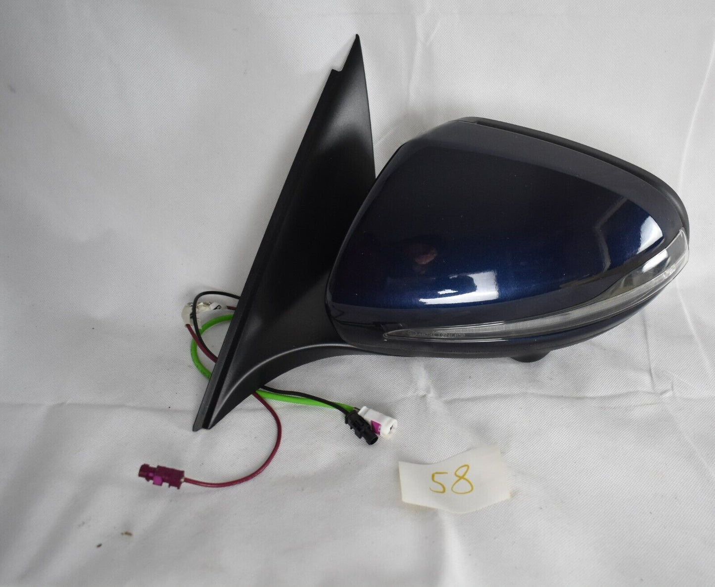 Original Mercedes w205 links Außenspiegel Spiegel C Klasse Blau A2058109316