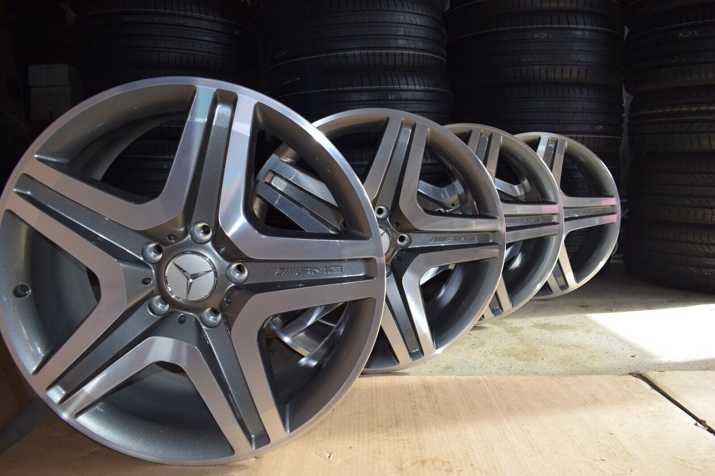 Original Mercedes G63 G Klasse Felgen Alufelgen Neu a4634012702 20 Zoll AMG