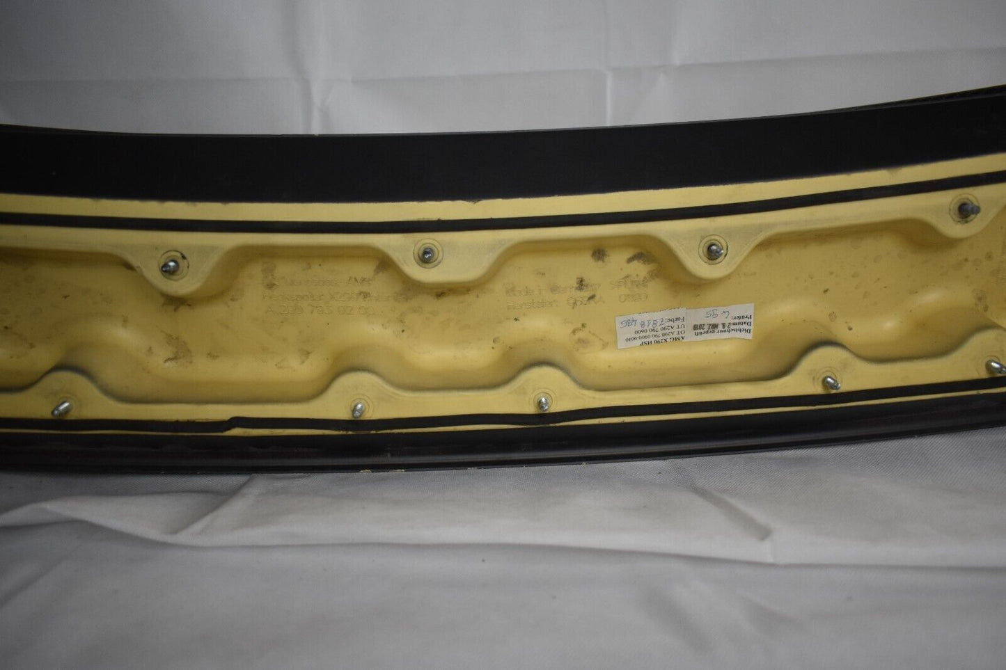 Original Mercedes AMG GT 290 X290 rear Spoiler Heck Heckspoiler Carbon Grau