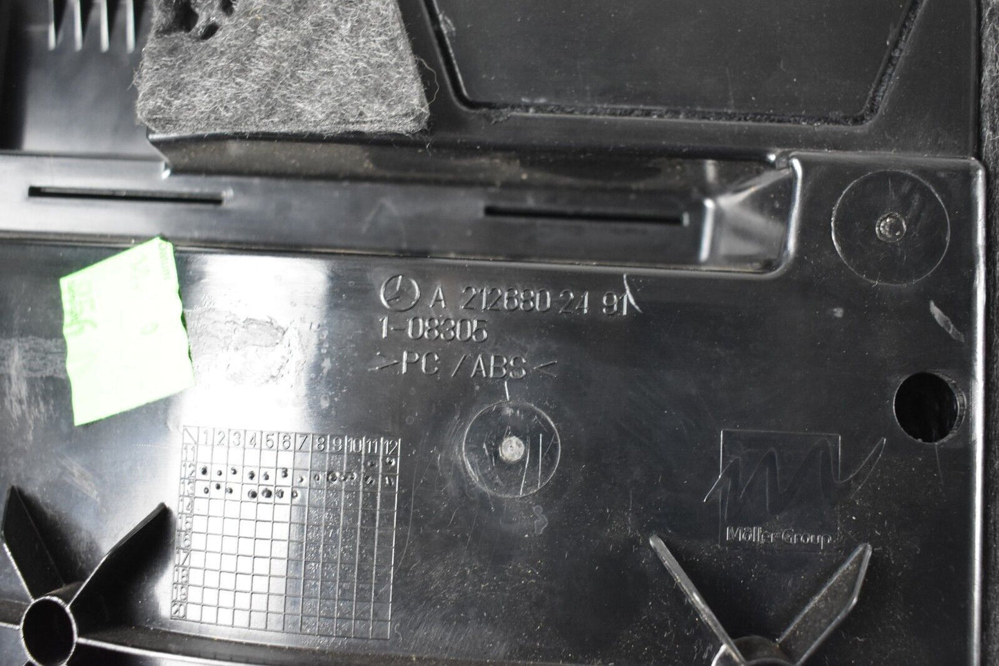 Original Mercedes w212 E klasse A2126803091 Handschuhfach