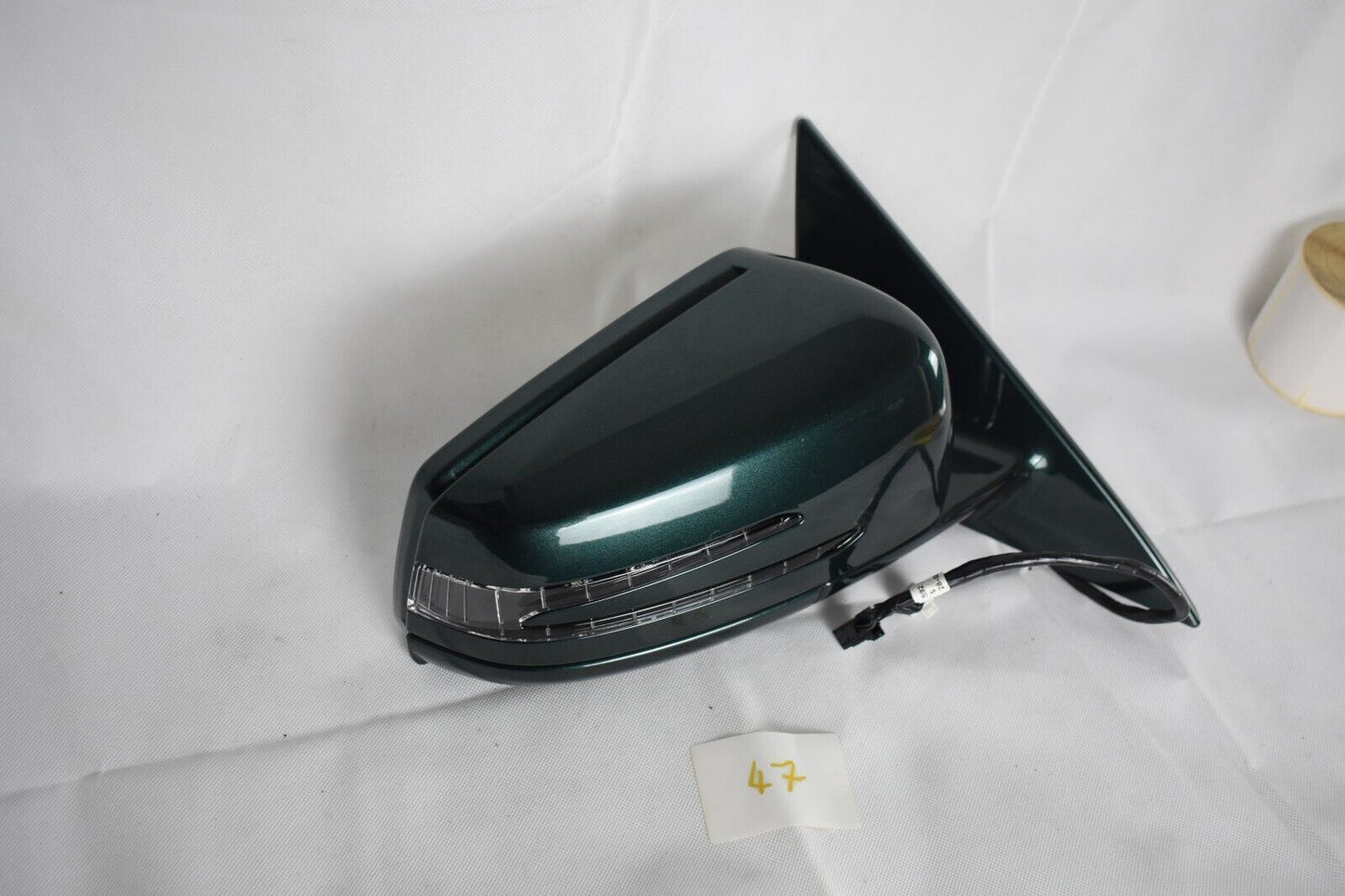 Original Mercedes Außenspiegel C216 w216 CL Spiegel rechts Grün a2168102219