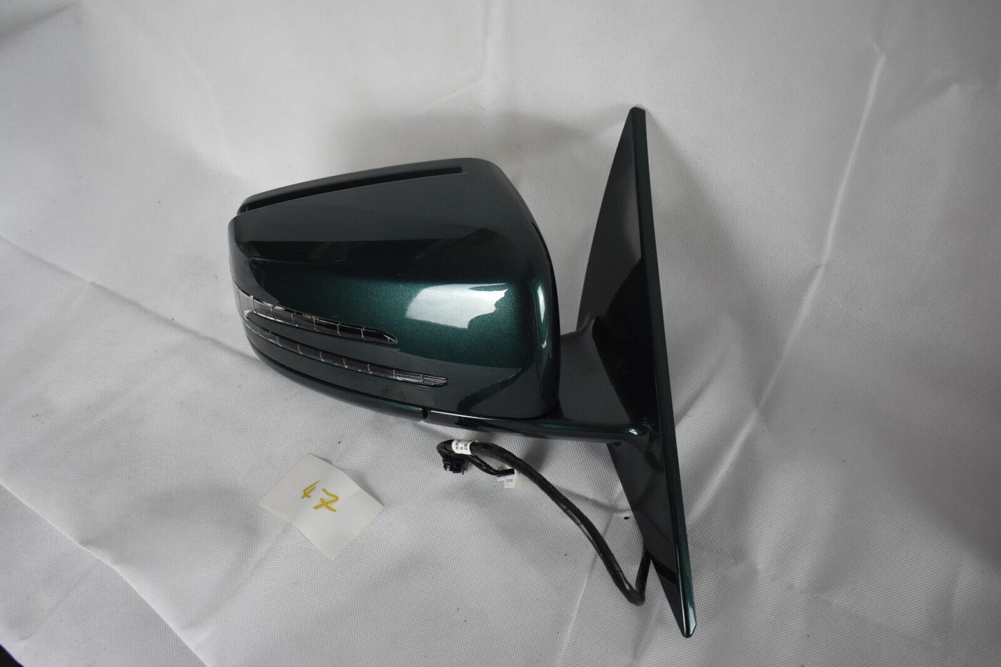 Original Mercedes Außenspiegel C216 w216 CL Spiegel rechts Grün a2168102219