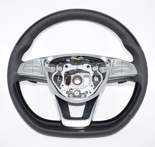 Original Mercedes w222 Lederlenkrad Holzlenkrad beheizt schwarz SL R231