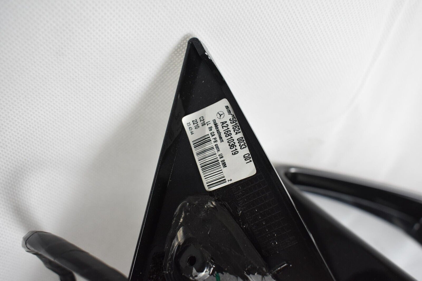 Original Mercedes Außenspiegel w216 CL rechts A2168103619 Mokka Schwarz