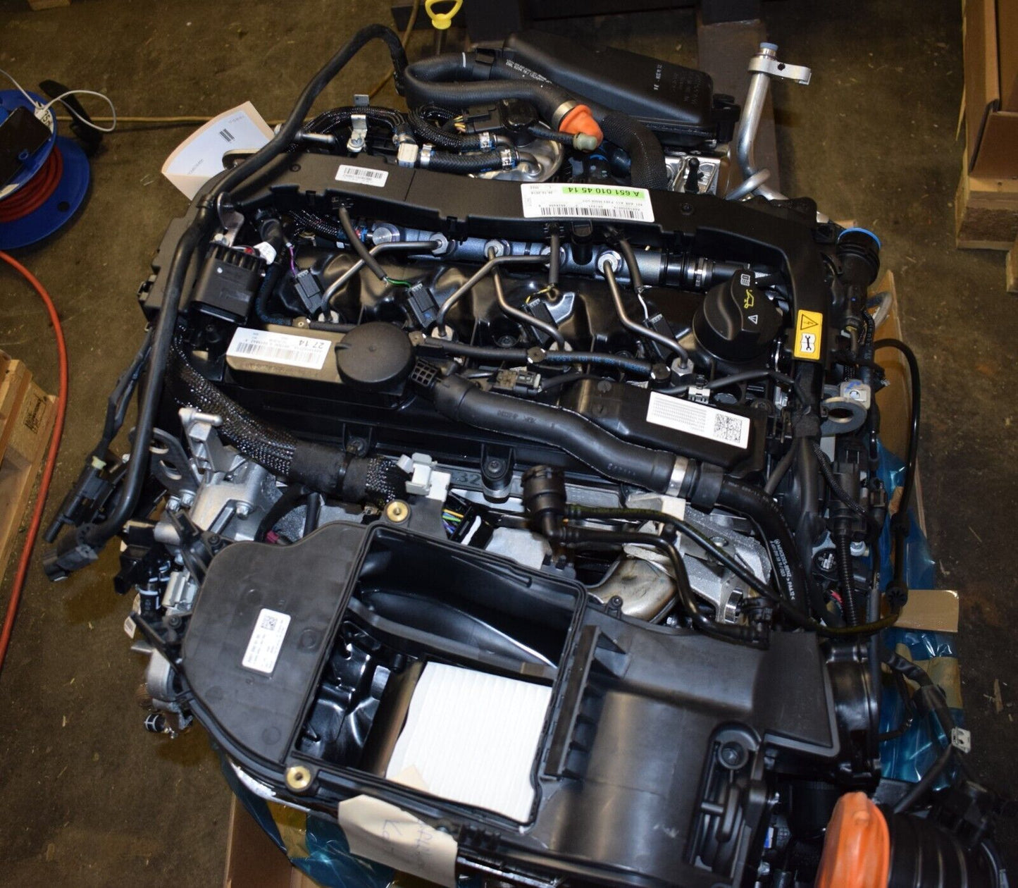 Mercedes Motor GLC 253 4-Matic Komplettmotor a6510104514 508km!! OM651 651.921