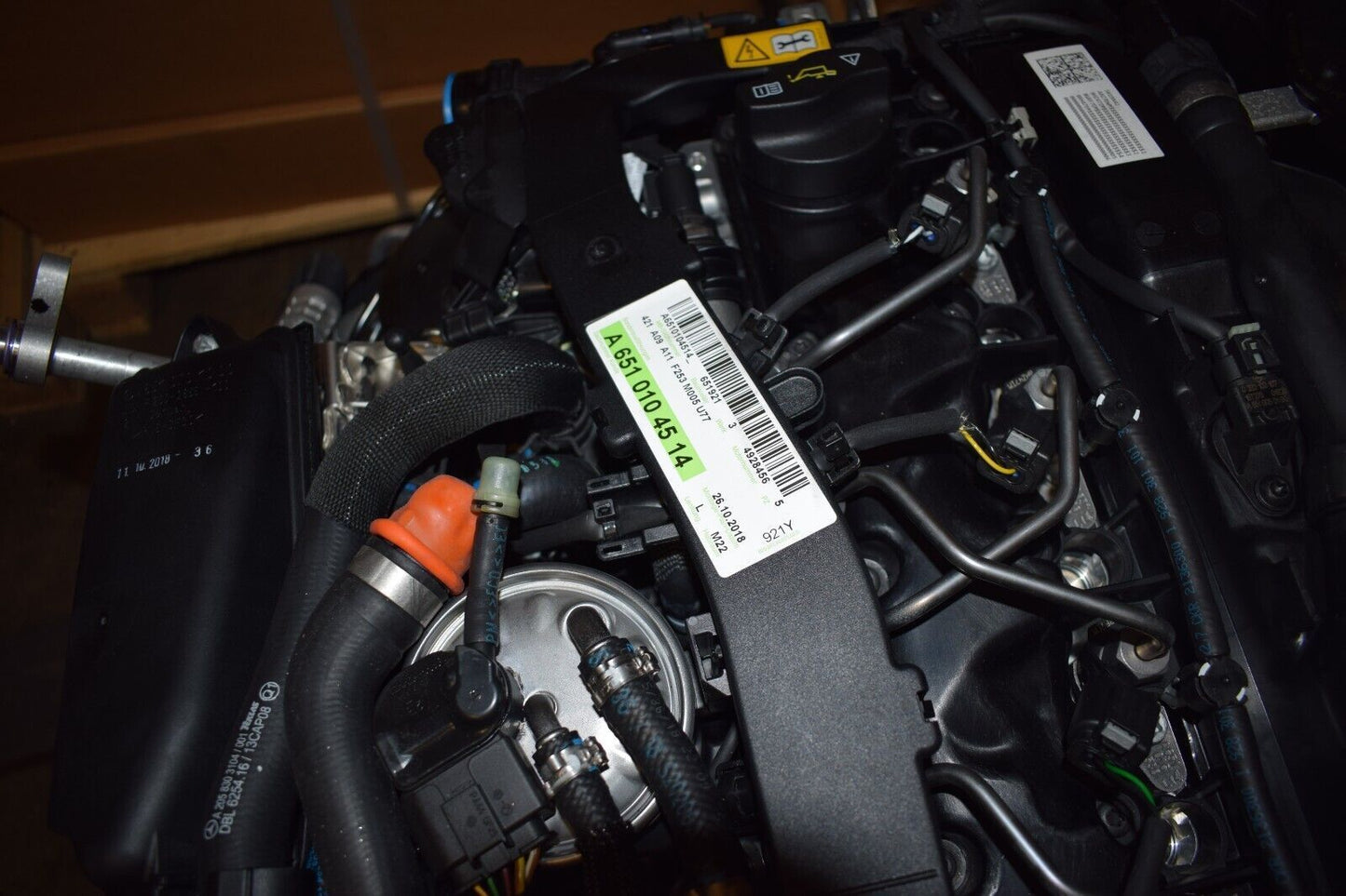 Mercedes Motor GLC 253 4-Matic Komplettmotor a6510104514 508km!! OM651 651.921