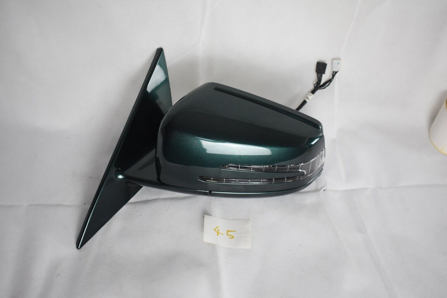 Original Mercedes Außenspiegel C216 w216 CL Spiegel links Grün a2168102119