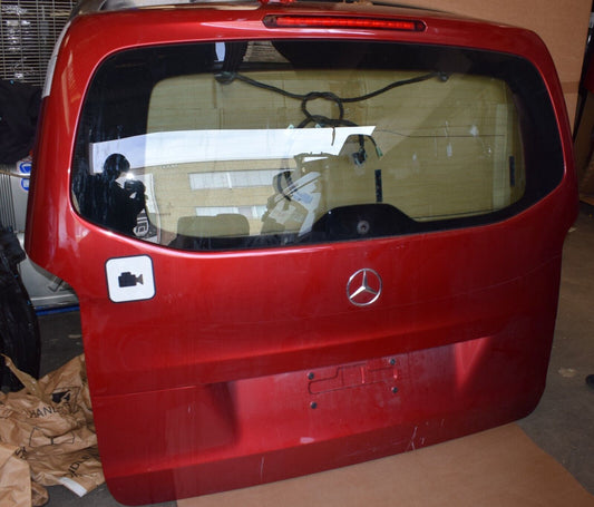 Original Mercedes Vito w447 Heckklappe mit Scheibe rot hecktür