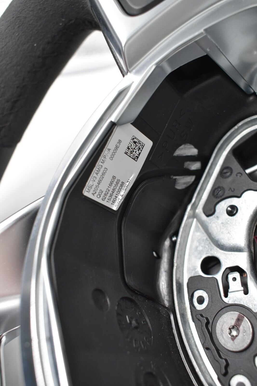 Original Mercedes AMG C63 C Klasse Lenkrad Leder schwarz a2054602603 GLC63