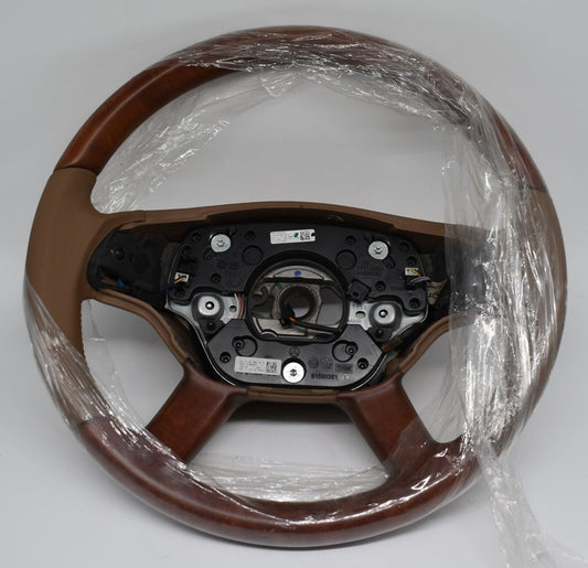 Mercedes Holzlenkrad w216 Lenkrad S klasse w221 Landscape a2214603303 heizbar