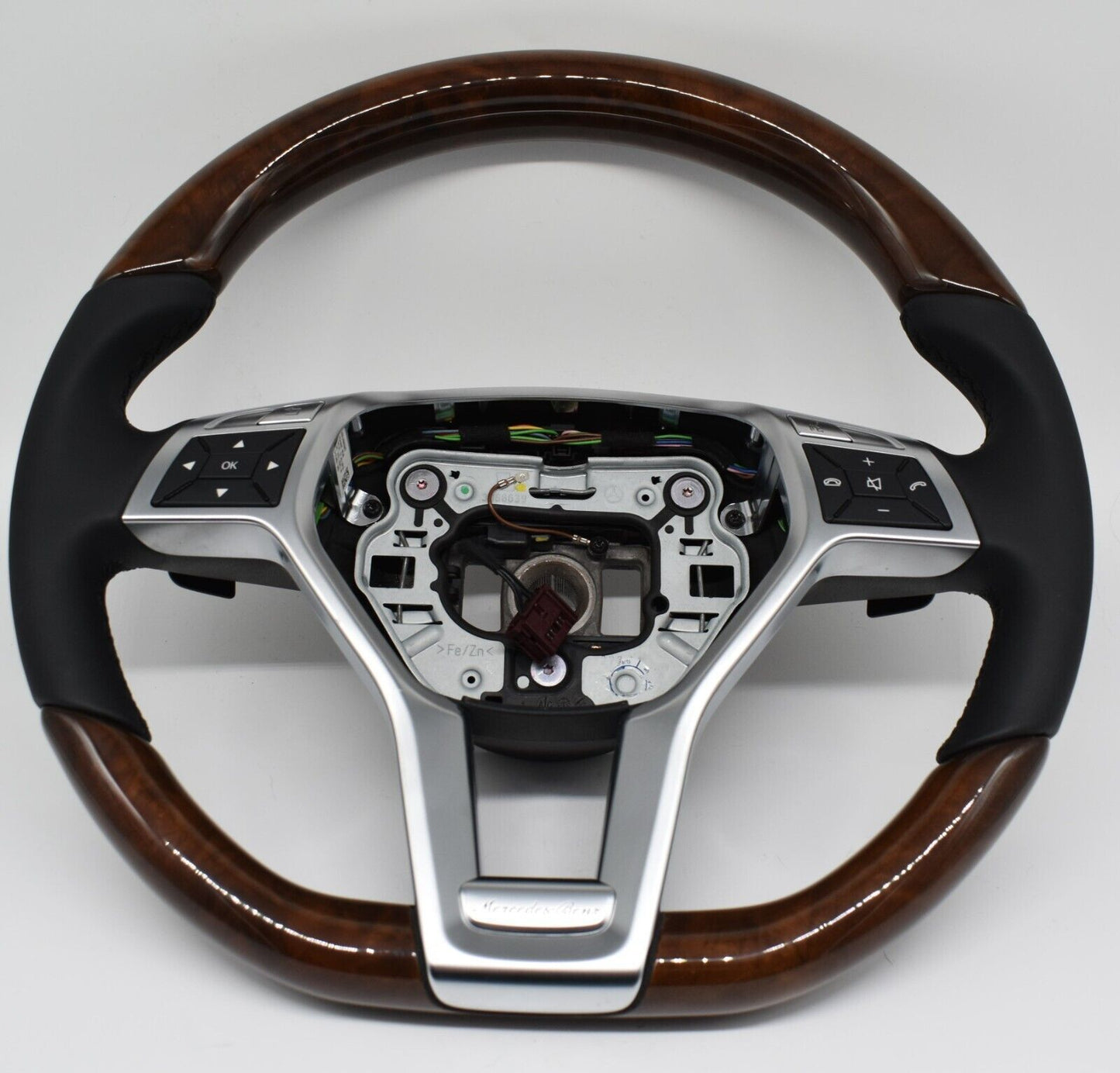 Original Mercedes Holzlenkrad wR231 SL a2314602603 Schwarz Spurassistent